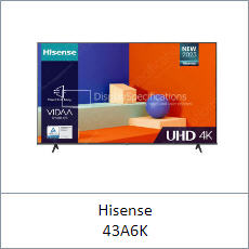Hisense 43A6K